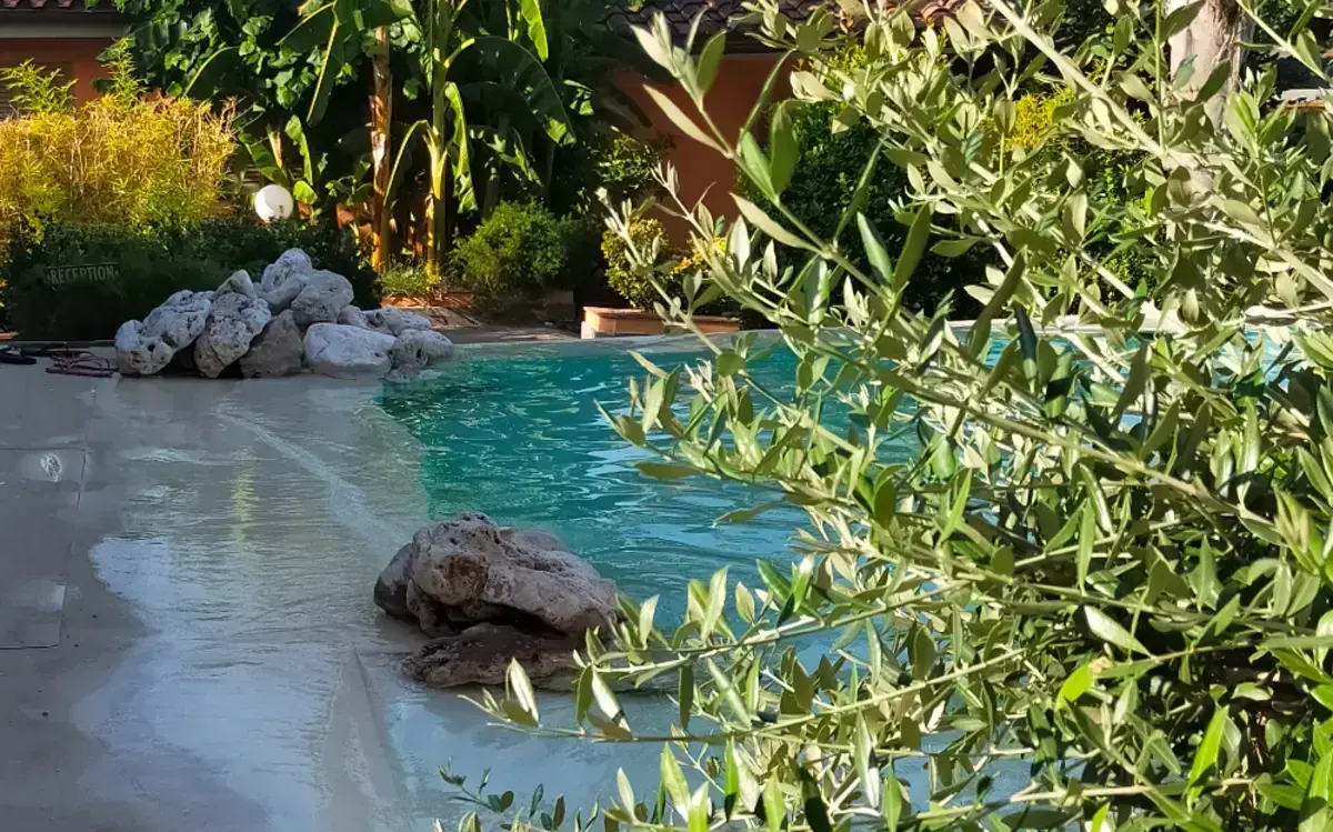 Piscina con vista... aperitivo!