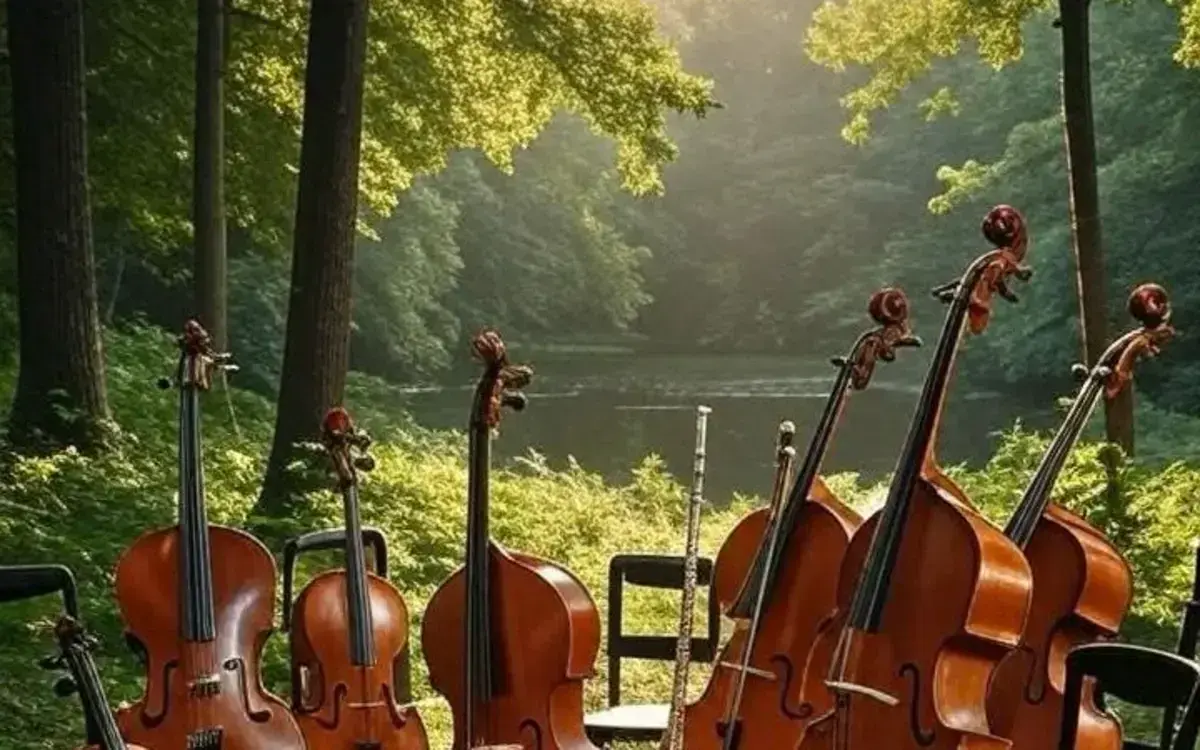 Passeggiata e concerto nel Bosco, Brass of the mountain