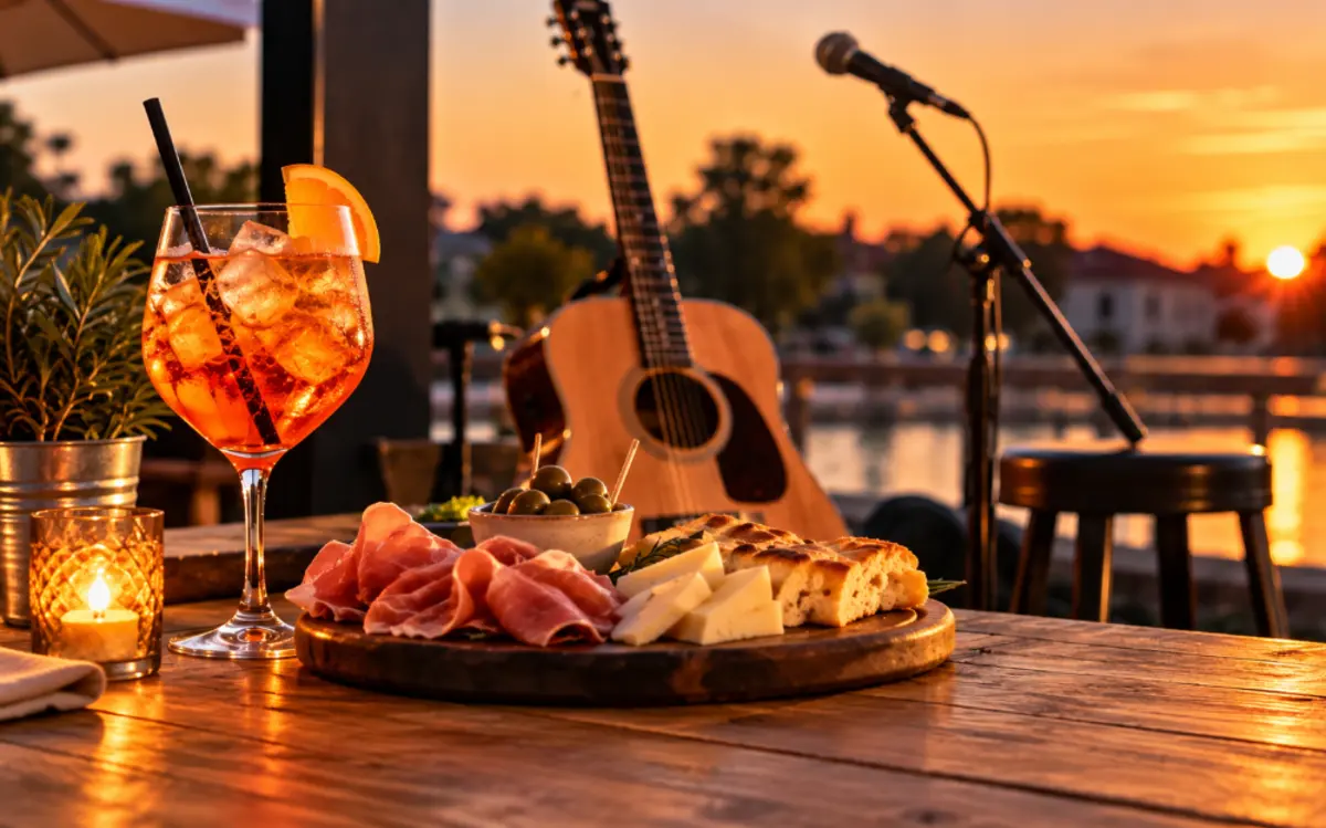 Aperitivo all’aperto & Live Music