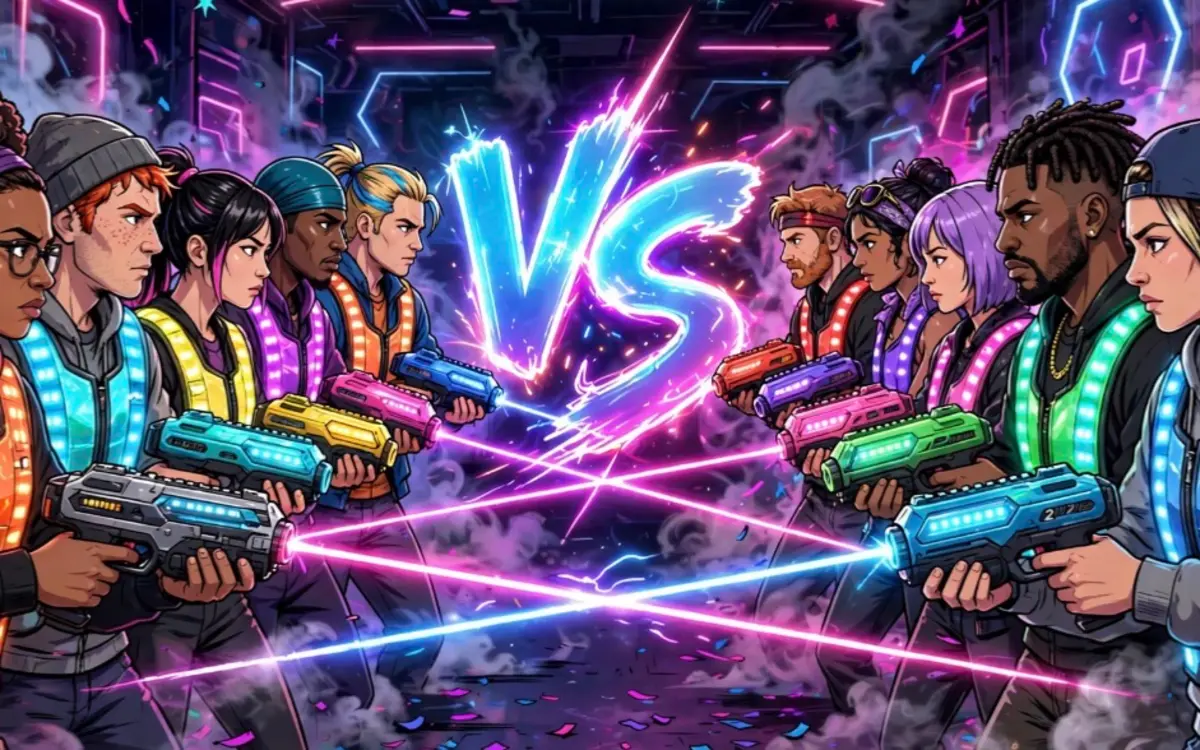 Lasergame Battle !