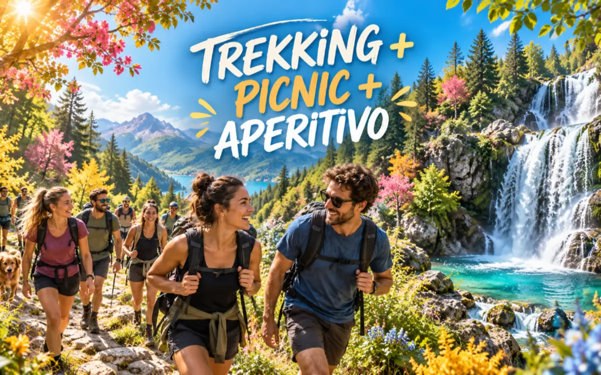 Trekking tra Cascata, Natura e Aperitivo