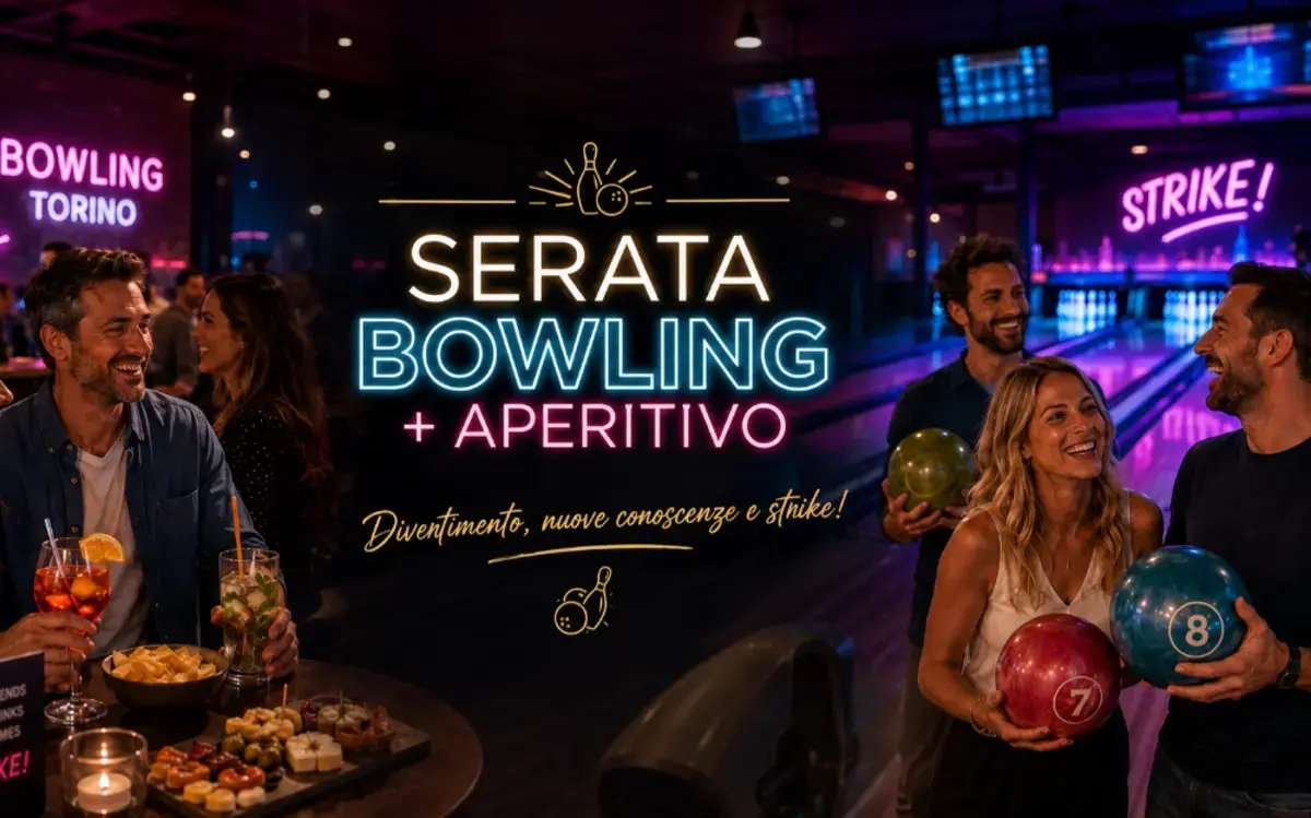 Serata bowling con aperitivo