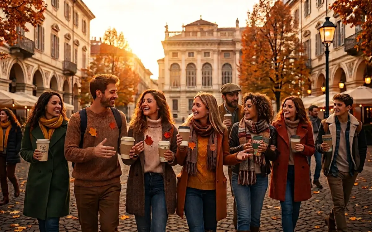 Passeggiata e Cioccolata calda in centro!